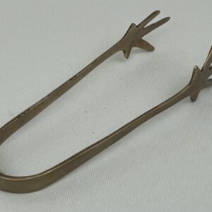 TONGS CLAW ANTIQUE BRASS