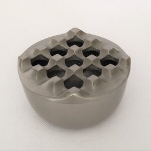 ASHTRAY DUNES ROUND PEWTER (52-328-10-PW)