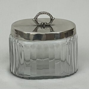 JAR GLASS OVAL FRENCH (IL-370)
