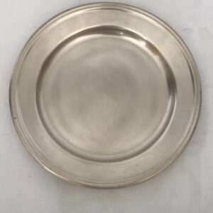SNACK PLATE ROUND PLAIN