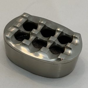 ASHTRAY DUNES OVAL PEWTER (52-327-11-PW)