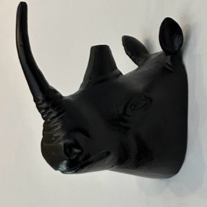 HOOK RHINO MATT BLACK (73-322-16-P)