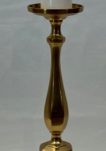 CANDLESTICK ANTIQUE BRASS XL (52-139-50)