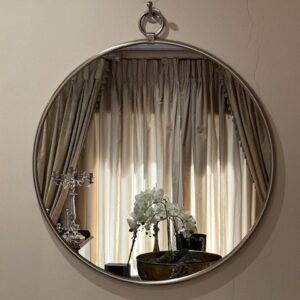 MIRROR ROUND CLASSIC W/HOOK NEW XXL (71-994-93-PW)