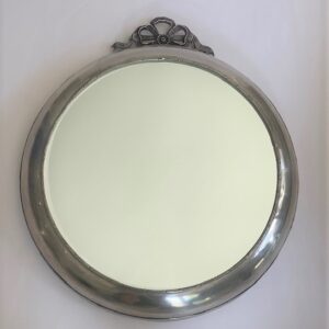 MIRROR VINTAGE PEWTER XL