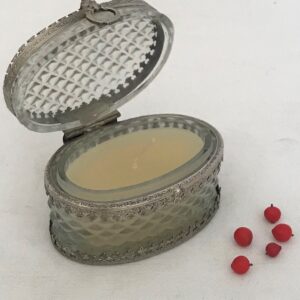 CANDLE CRYSTAL OVAL