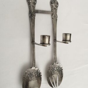 CANDLE HOLDER KING & QUEEN