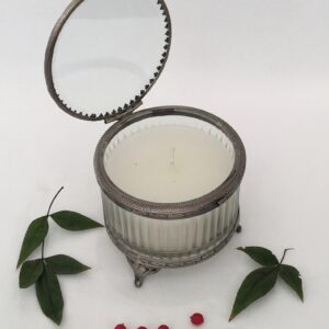 CANDLE JAR GLASS GREEK LARGE