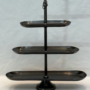 PATISSERIE 3 TIER RITZ MATT BLACK (MB7726M)