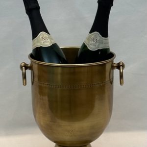 WINE COOLER VIKINGS ANTIQUE BRASS (959176)