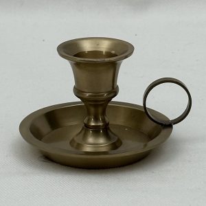 CHAMBERSTICK GREEK ANTIQUE BRASS (N161)