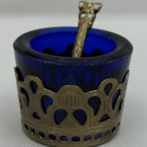 SALT POT ROYAL ANTIQUE BRASS (25002)