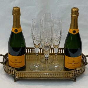 TRAY VENICE ANTIQUE BRASS (729021)