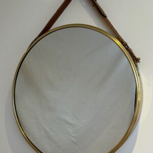 MIRROR SAFARI ANTIQUE BRASS (7289FAB)