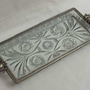 TRAY CUT GLASS ROYAL (27663)