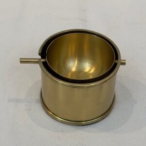 ASHTRAY SINGITA ANT.BRASS (AB5531)