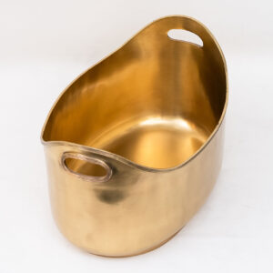 WINE COOLER TUB M A/BRASS (8016/SMALLA.B)
