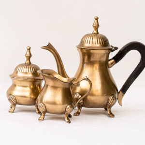 TEA POT PRINCESS A/BRASS (320096/AB)