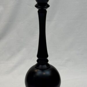 CANDLE STICK ROYAL MATT BLACK (32651BS)