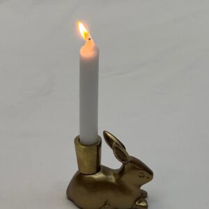RABBIT CANDLE HOLDER (21249)